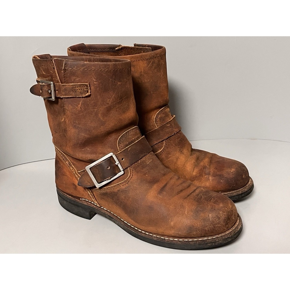 Red Wing 3356 Short Engineer Cooper Rough & Tough Boots Women US 7.5 38- USA